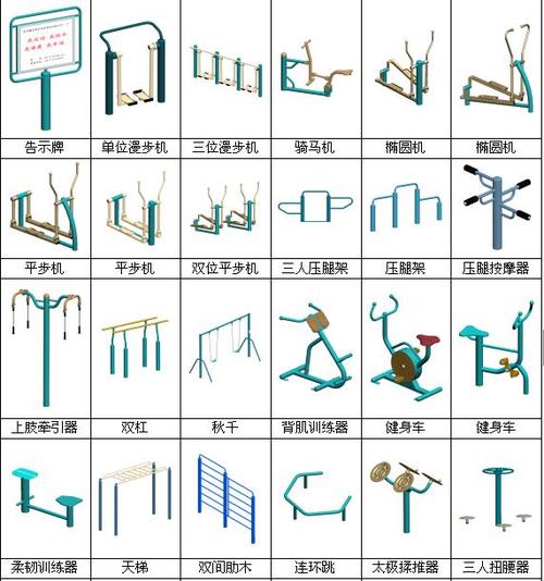 健身器材大全 健身器材知名品牌 沧州鑫龙教学 户外健身器材厂家直销